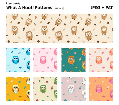 What A Hoot! Patterns